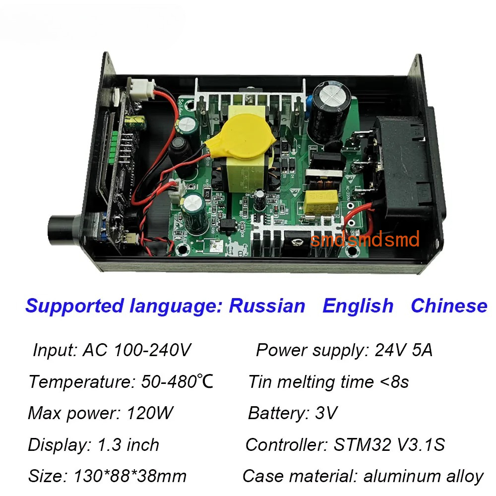 STM32 V3.1S T12 Soldeerstation - T12 Soldering Station Oled recensie en prijs