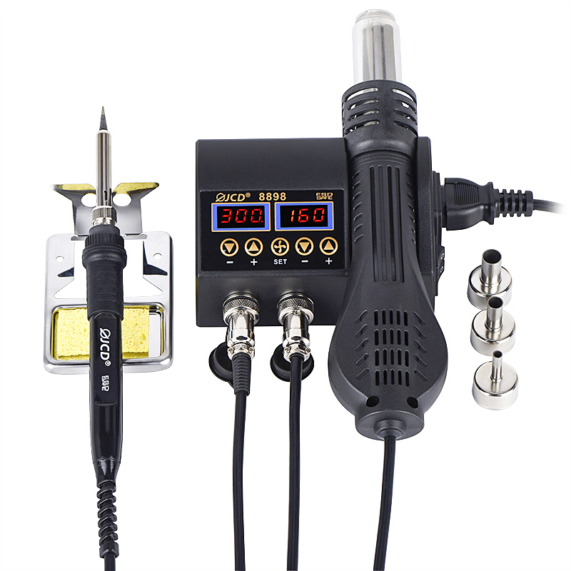 JCD 2 in 1 8898 Soldeerstation - 2 In 1 Soldering Rework Station 750W recensie en prijs