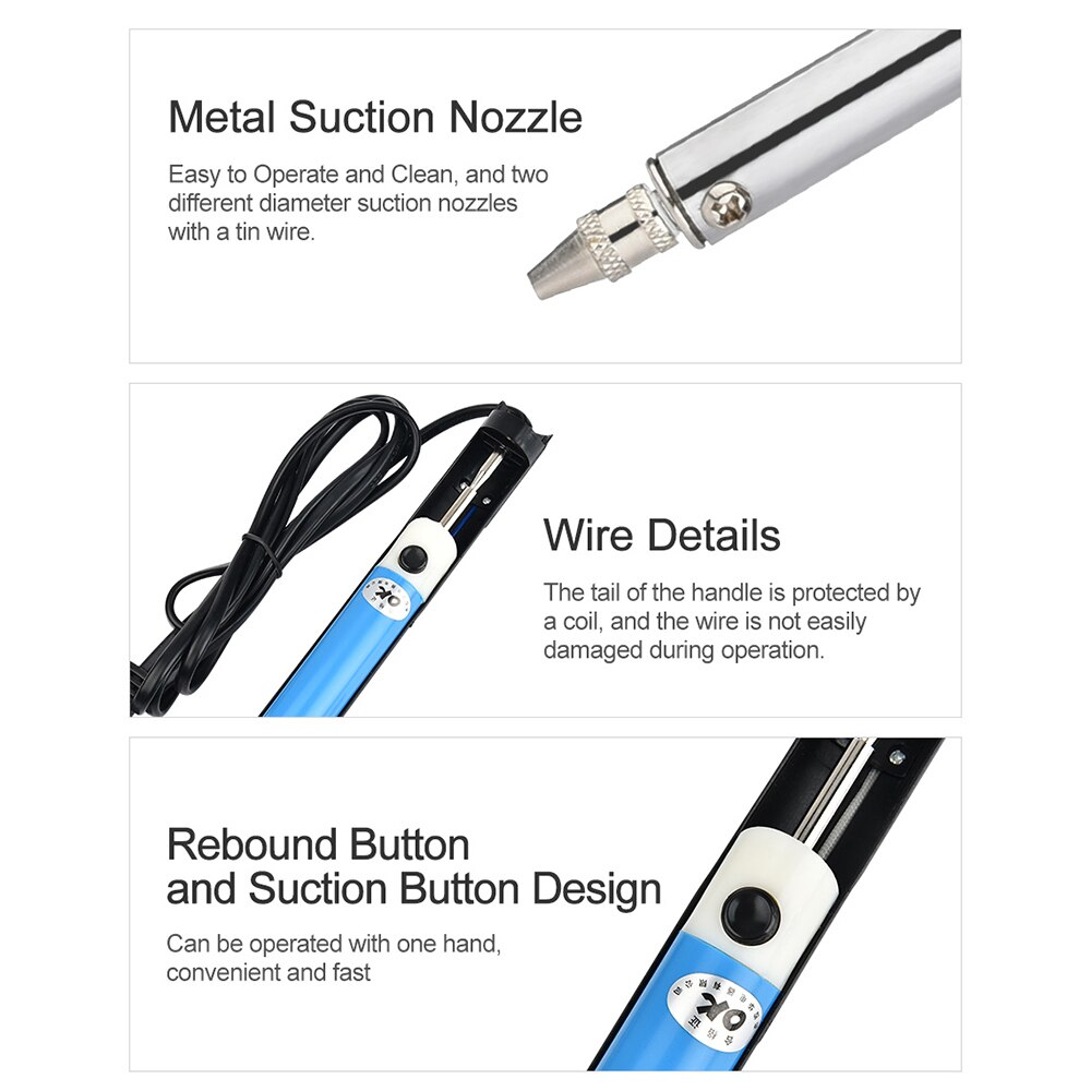 Ac 220V Elektrische Desoldeerm - Desoldering Pump Electric Vacuum Station recensie en prijs