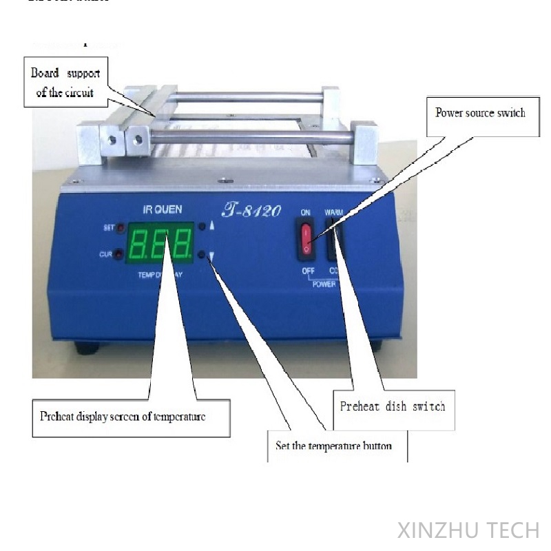 PUHUI T-8120 Voorverwarmer IR  - Infrared Bga Rework Station recensie en prijs